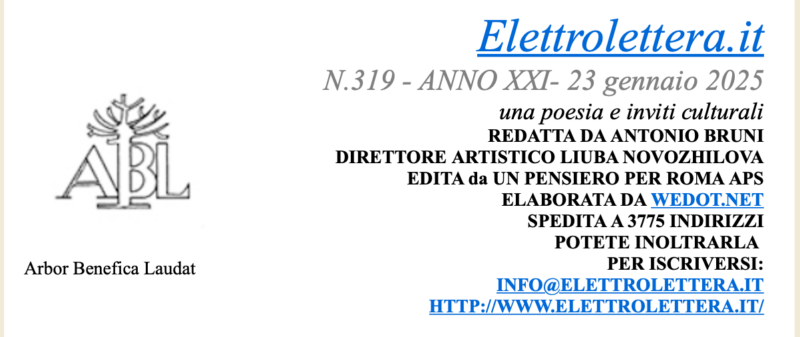 Elettrolettera 2025